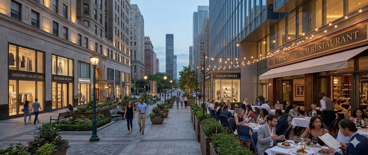 Retail streetscape